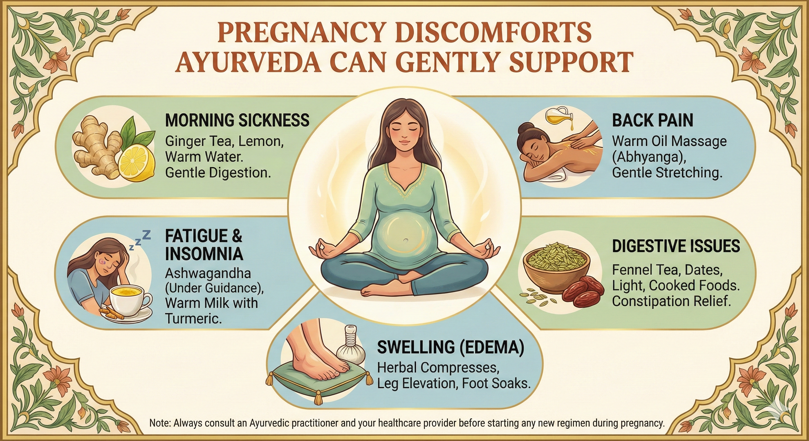 Pregnancy Discomforts Ayurveda Can Gently Support